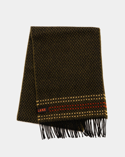 SALTERFORTH / GREEN-Scarf | LANX Proper Men's Shoes