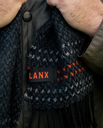 SALTERFORTH / GREY-Scarf | LANX Proper Men's Shoes