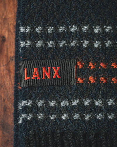 SALTERFORTH / NAVY-Scarf | LANX Proper Men's Shoes