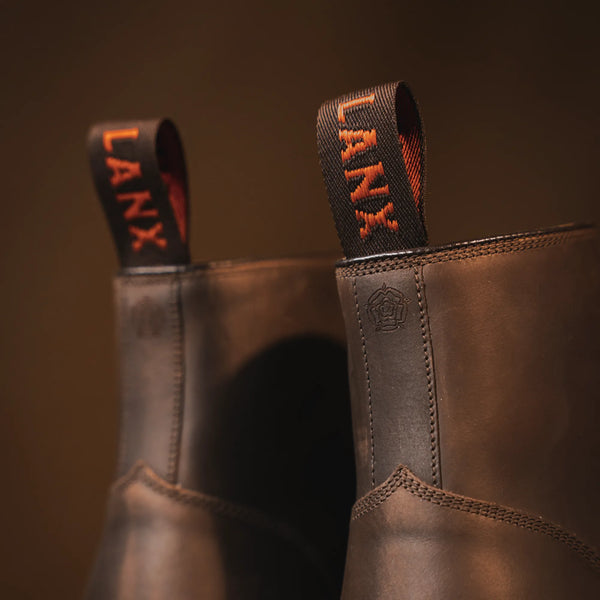 SETTLE // BROWN DISTRESSED-Men's Boots | LANX Proper Men's Shoes