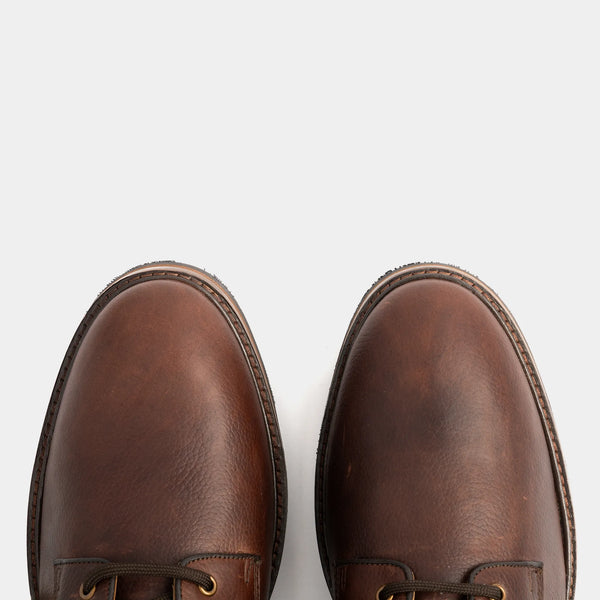 SETTLE // CHESTNUT GRAINED-Men's Boots | LANX Proper Men's Shoes