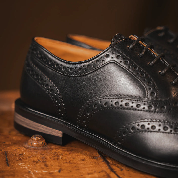 SHIREBURN // BLACK-Men's Shoes | LANX Proper Men's Shoes