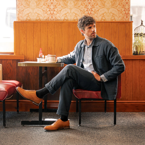 SHIREBURN // TAN-Men's Shoes | LANX Proper Men's Shoes