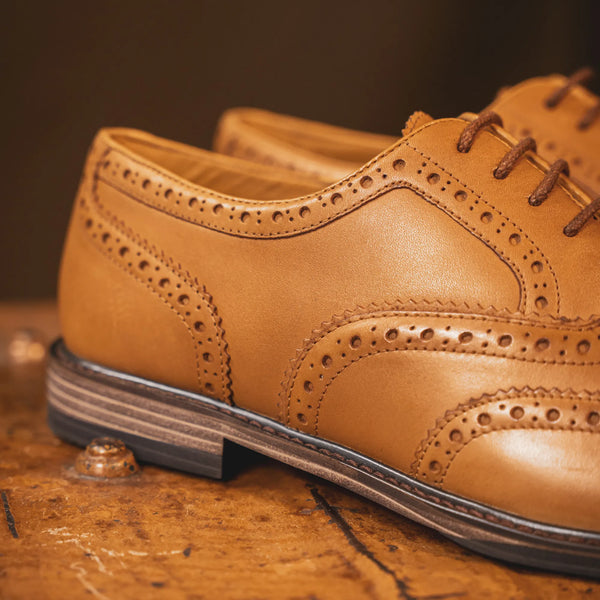 SHIREBURN // TAN-Men's Shoes | LANX Proper Men's Shoes