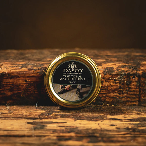 WAX POLISH / BLACK-Shoe Care | LANX Proper Men's Shoes