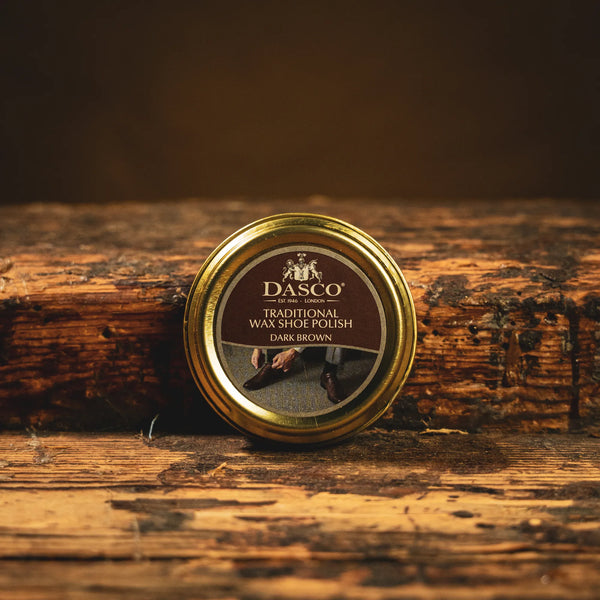 WAX POLISH / DARK BROWN-Shoe Care | LANX Proper Men's Shoes
