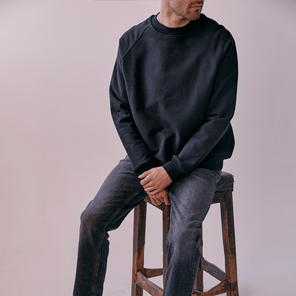 SWEATSHIRT // BLACK-Clothing Unisex | LANX Proper Men's Shoes