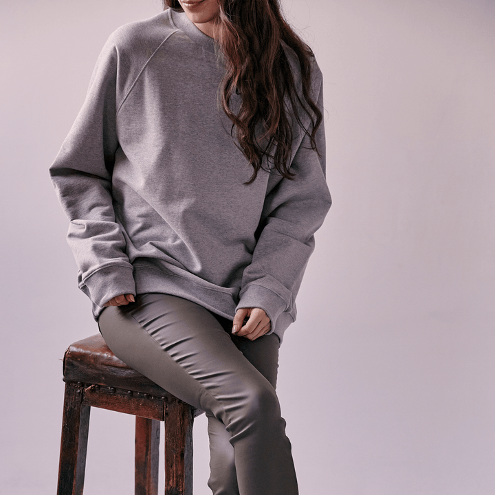 SWEATSHIRT // GREY MARL-Clothing Unisex | LANX Proper Men's Shoes