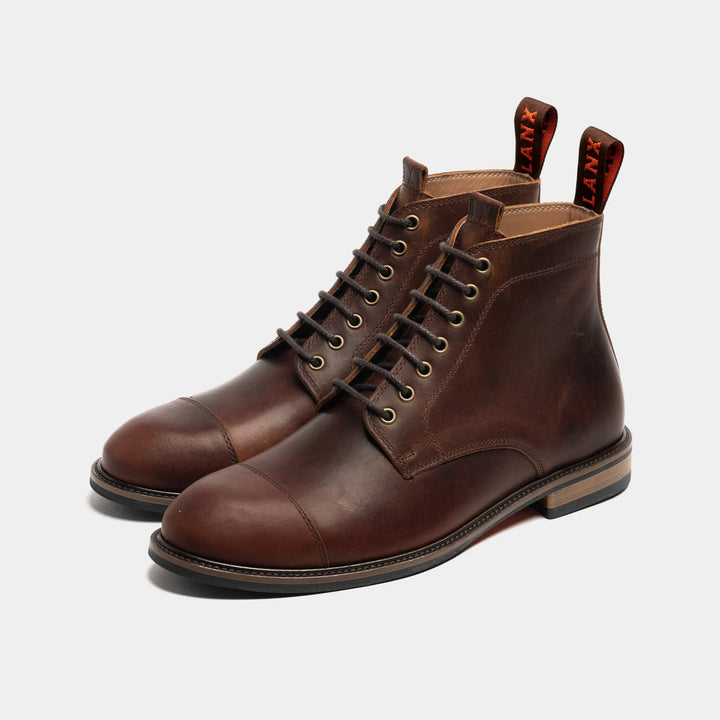 TASKER // CARAMEL-Men's Boots | LANX Proper Men's Shoes