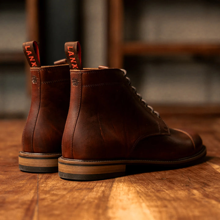 TASKER // CARAMEL-Men's Boots | LANX Proper Men's Shoes