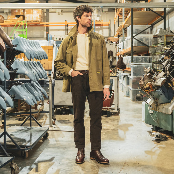 TASKER // COGNAC GRAINED-Men's Boots | LANX Proper Men's Shoes