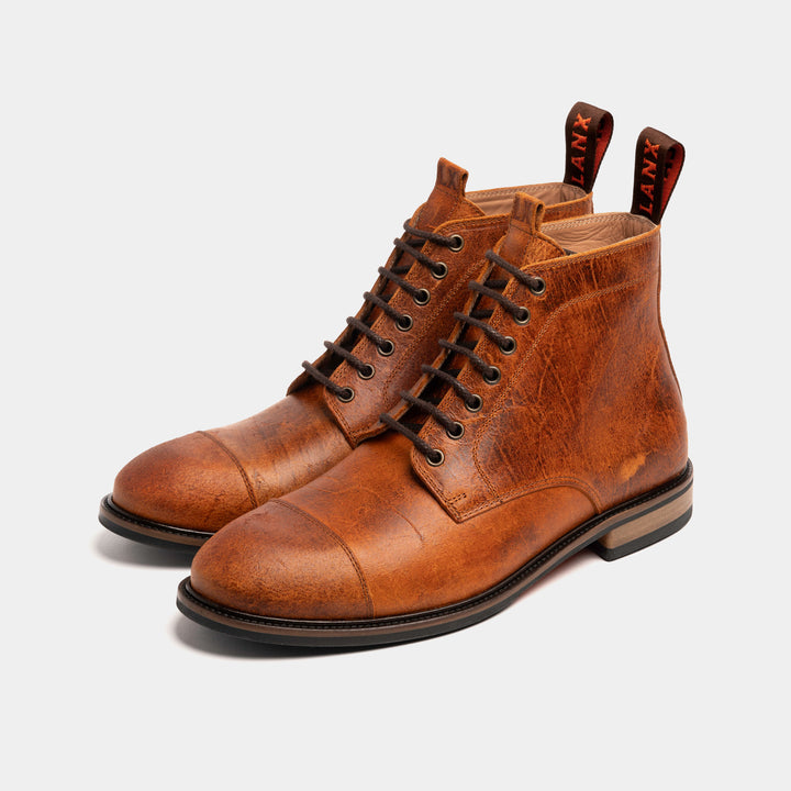 TASKER // COPPER-Men's Boots | LANX Proper Men's Shoes