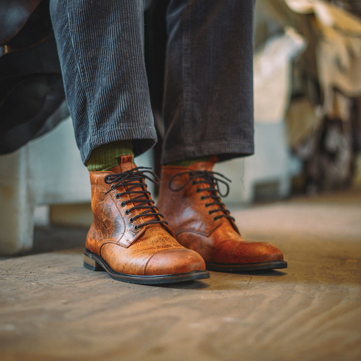 TASKER // COPPER-Men's Boots | LANX Proper Men's Shoes