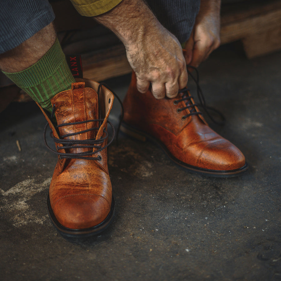 TASKER // COPPER-Men's Boots | LANX Proper Men's Shoes