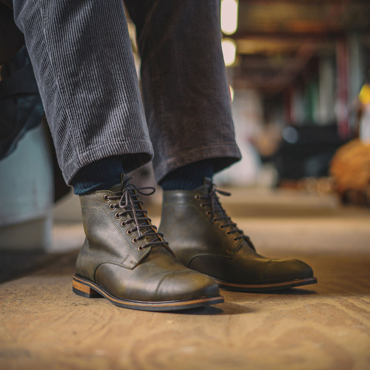 TASKER // SWAMP-Men's Boots | LANX Proper Men's Shoes