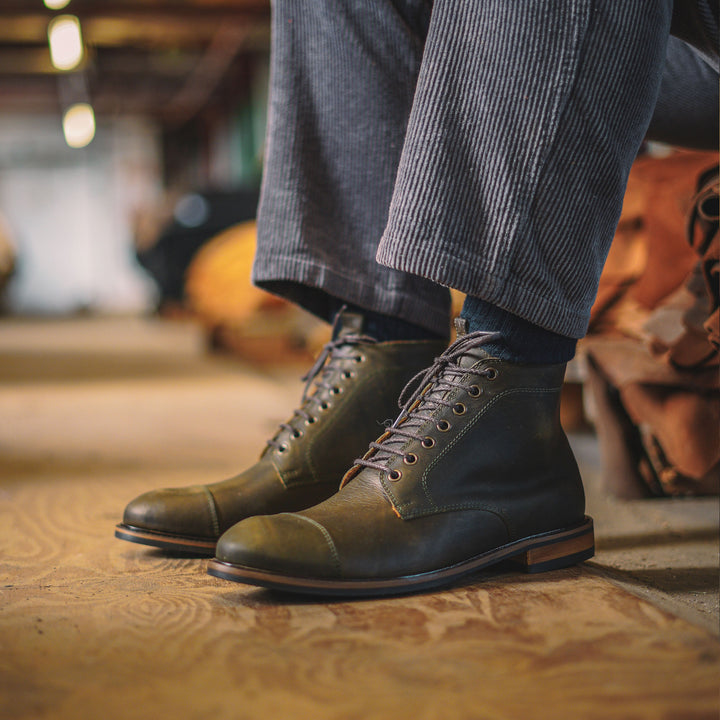 TASKER // SWAMP-Men's Boots | LANX Proper Men's Shoes