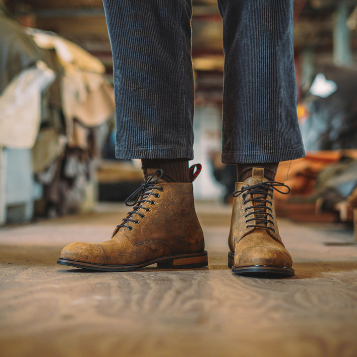 TASKER // TEAK-Men's Boots | LANX Proper Men's Shoes