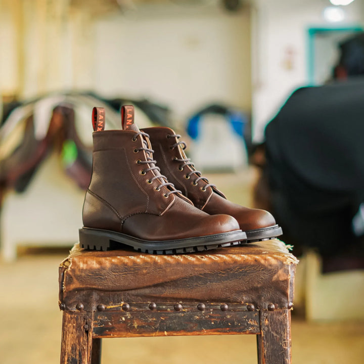 TIMPERLEY // BROWN GRAINED-Men's Boots | LANX Proper Men's Shoes