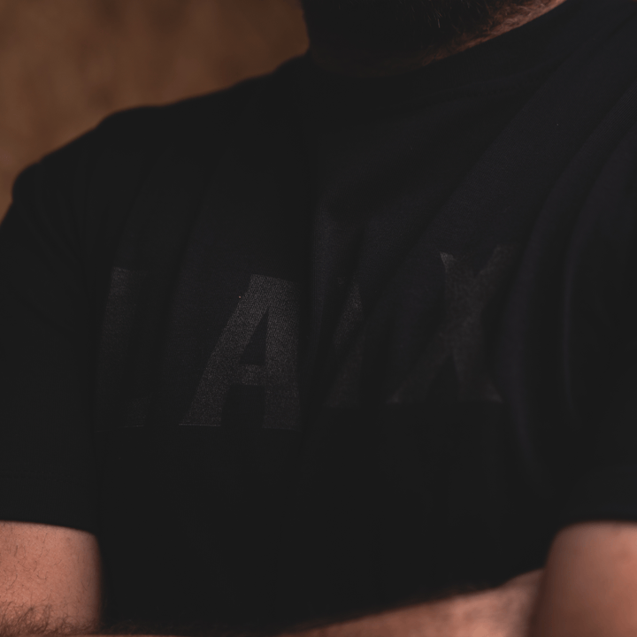 T-SHIRT NO.4 // BLACK-Clothing Unisex | LANX Proper Men's Shoes