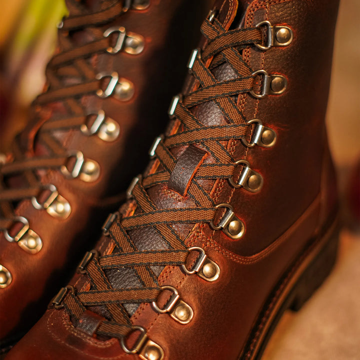 WHALLEY / REDBRICK GRAINED-Women’s Boots | LANX Proper Men's Shoes