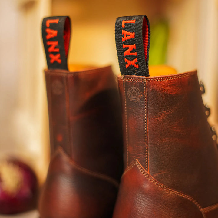 WHALLEY / REDBRICK GRAINED-Women’s Boots | LANX Proper Men's Shoes