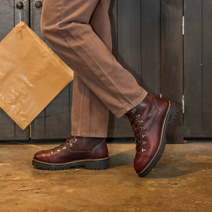 WHALLEY / REDBRICK GRAINED-Women’s Boots | LANX Proper Men's Shoes
