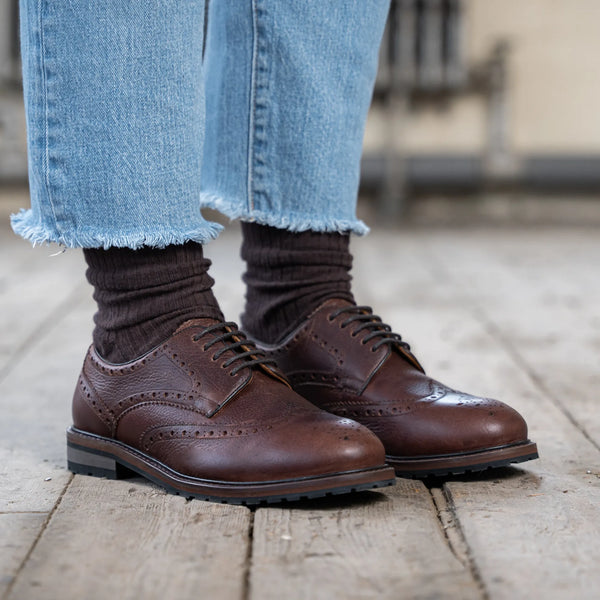 WHITEWELL / CHESTNUT GRAINED-Women’s Shoes | LANX Proper Men's Shoes