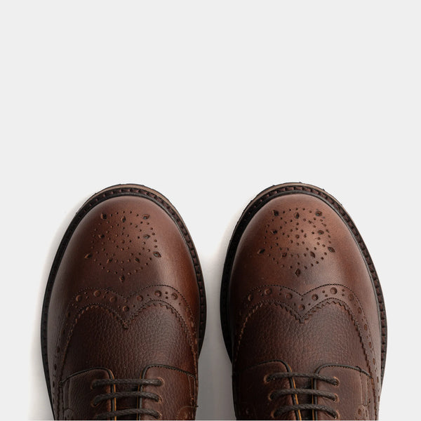 WHITEWELL / CHESTNUT GRAINED-Women’s Shoes | LANX Proper Men's Shoes