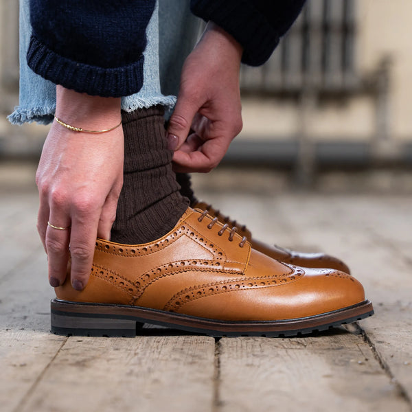 WHITEWELL / TAN-Women’s Shoes | LANX Proper Men's Shoes