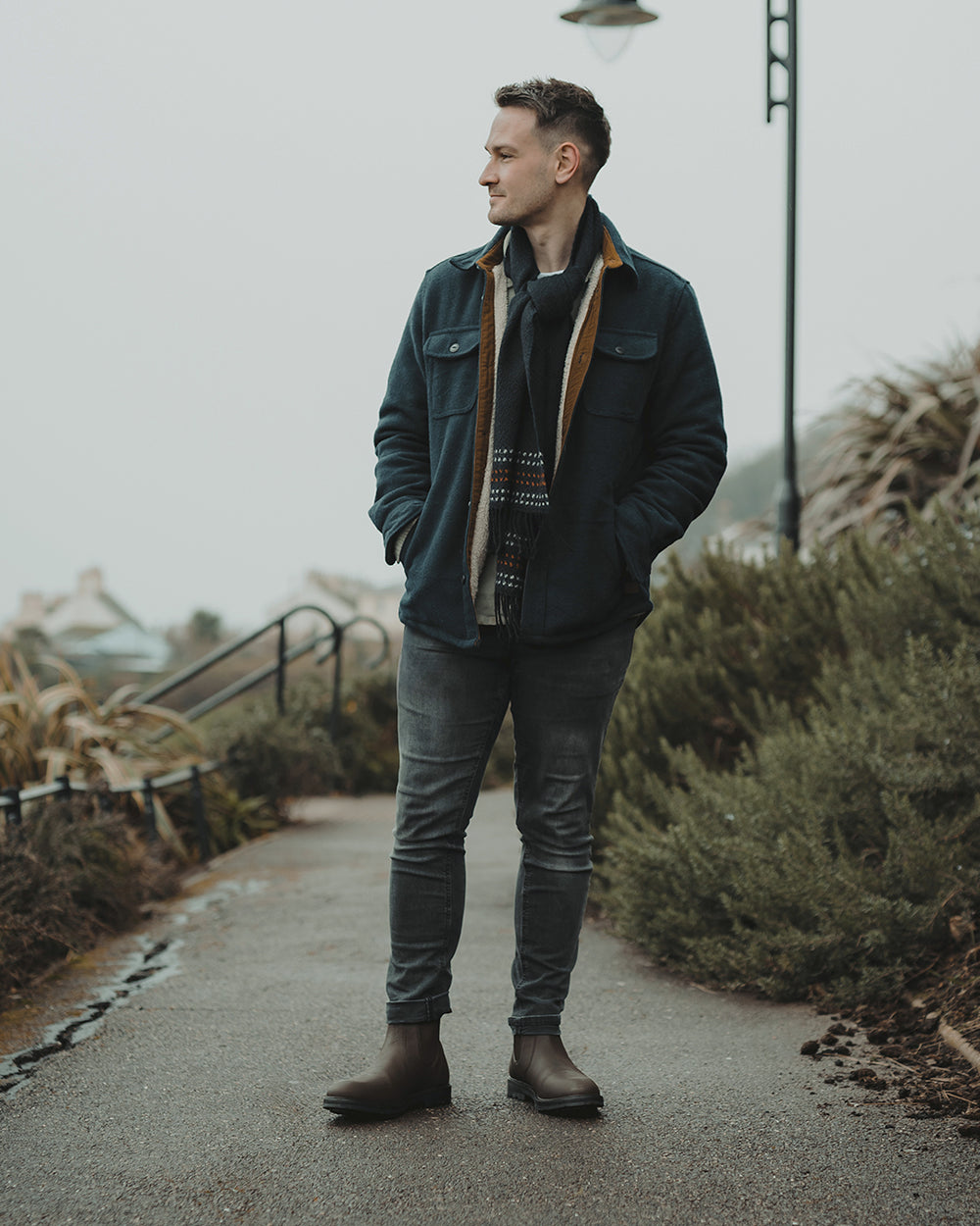 willrobertsphoto wearing LANX HOGHTON // CHESTNUT GRAINED