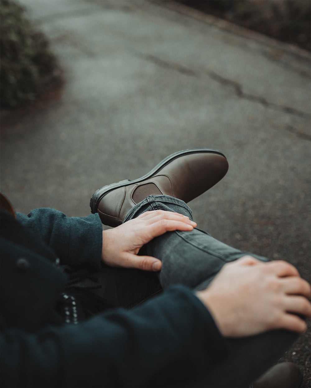 willrobertsphoto wearing LANX HOGHTON // CHESTNUT GRAINED