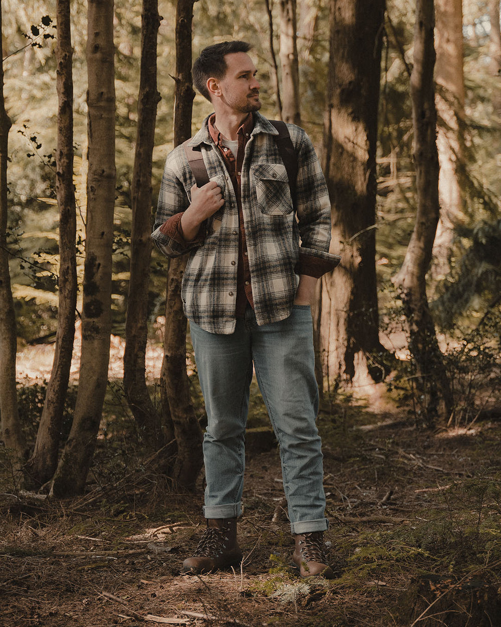 willrobertsphoto wearing LANX TWISTON // ACACIA DISTRESSED
