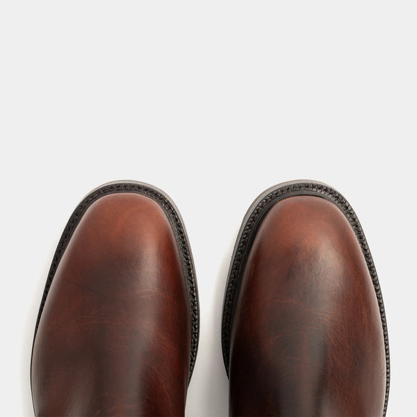 WISWELL // CARAMEL-Men's Chelsea | LANX Proper Men's Shoes