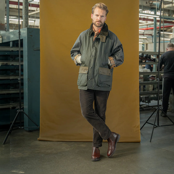 WISWELL // COGNAC GRAINED-Men's Chelsea