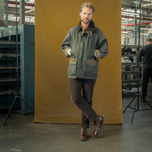 WISWELL // COGNAC GRAINED-Men's Chelsea | LANX Proper Men's Shoes