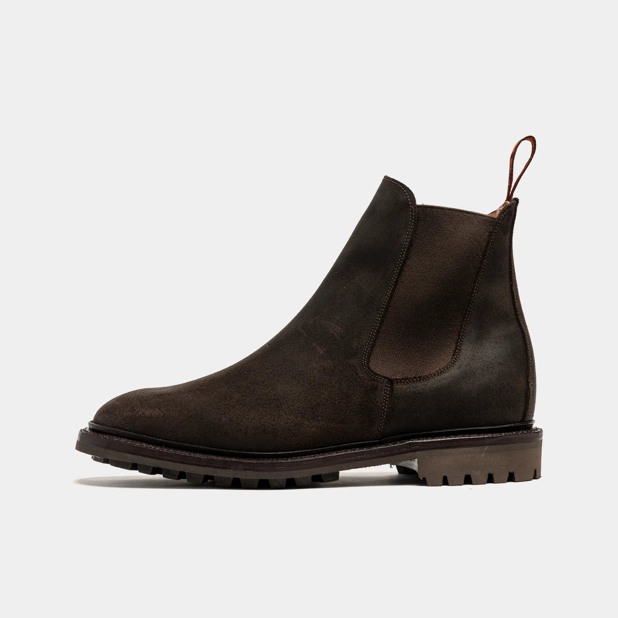Men's - Grey - Brown - Leather - Chelsea Boots – LANX