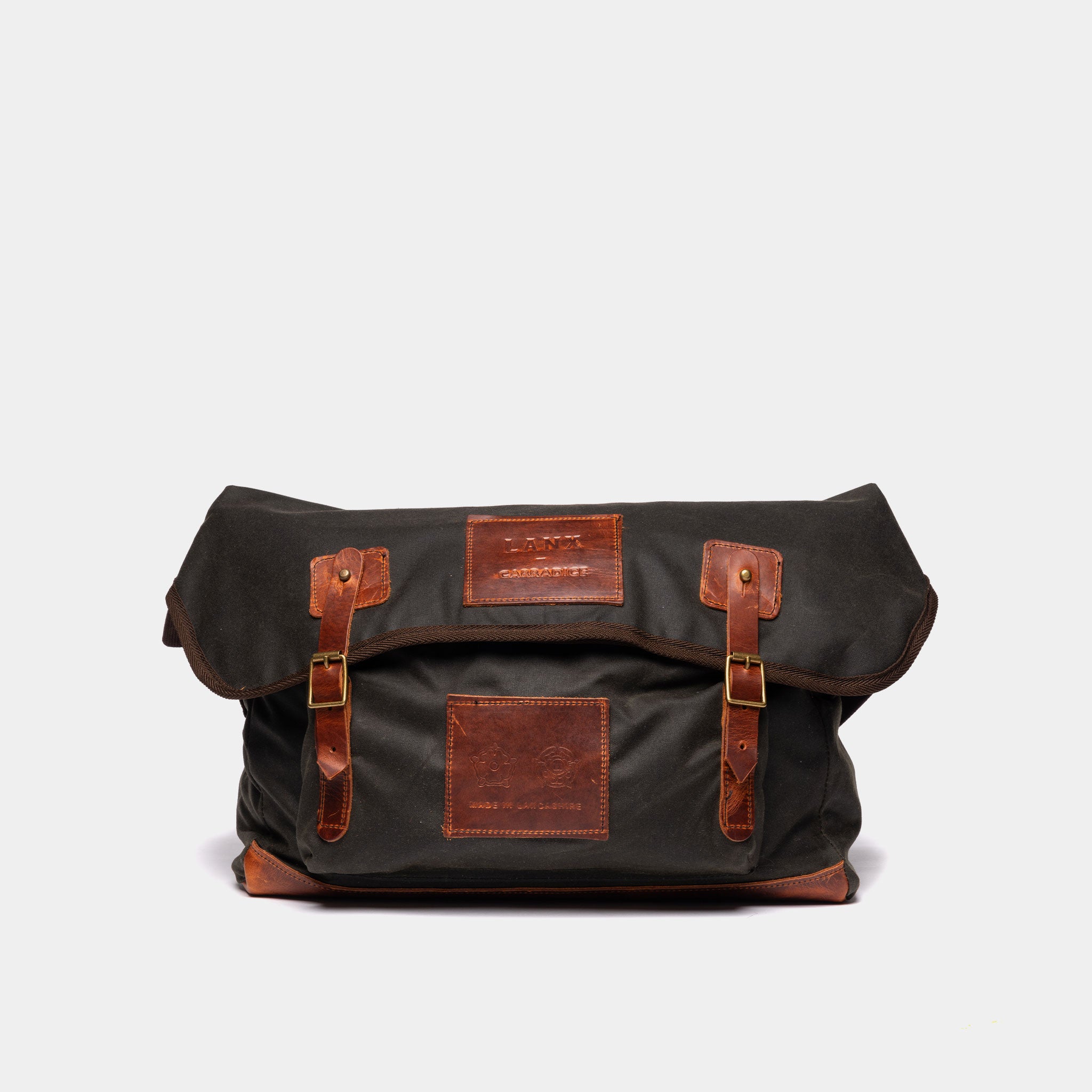 Wyresdale Khaki - Leather Bag - Made in England – LANX