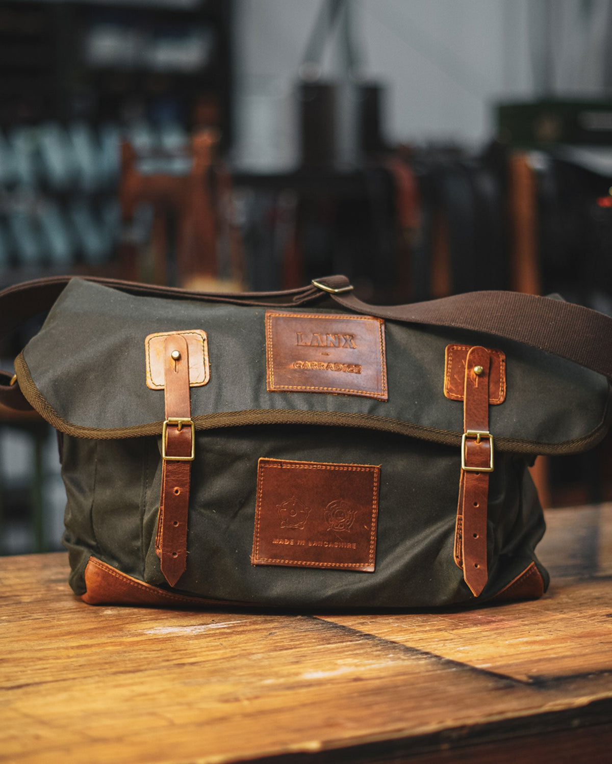 WYRESDALE / KHAKI-Bag | LANX Proper Men's Shoes